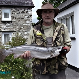 Fishing at Dol Haidd Isaf